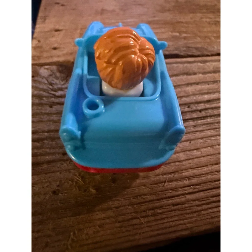Fisher Price Little People Wheelies Blue Convertible Car GMJ25 Toddler Toy